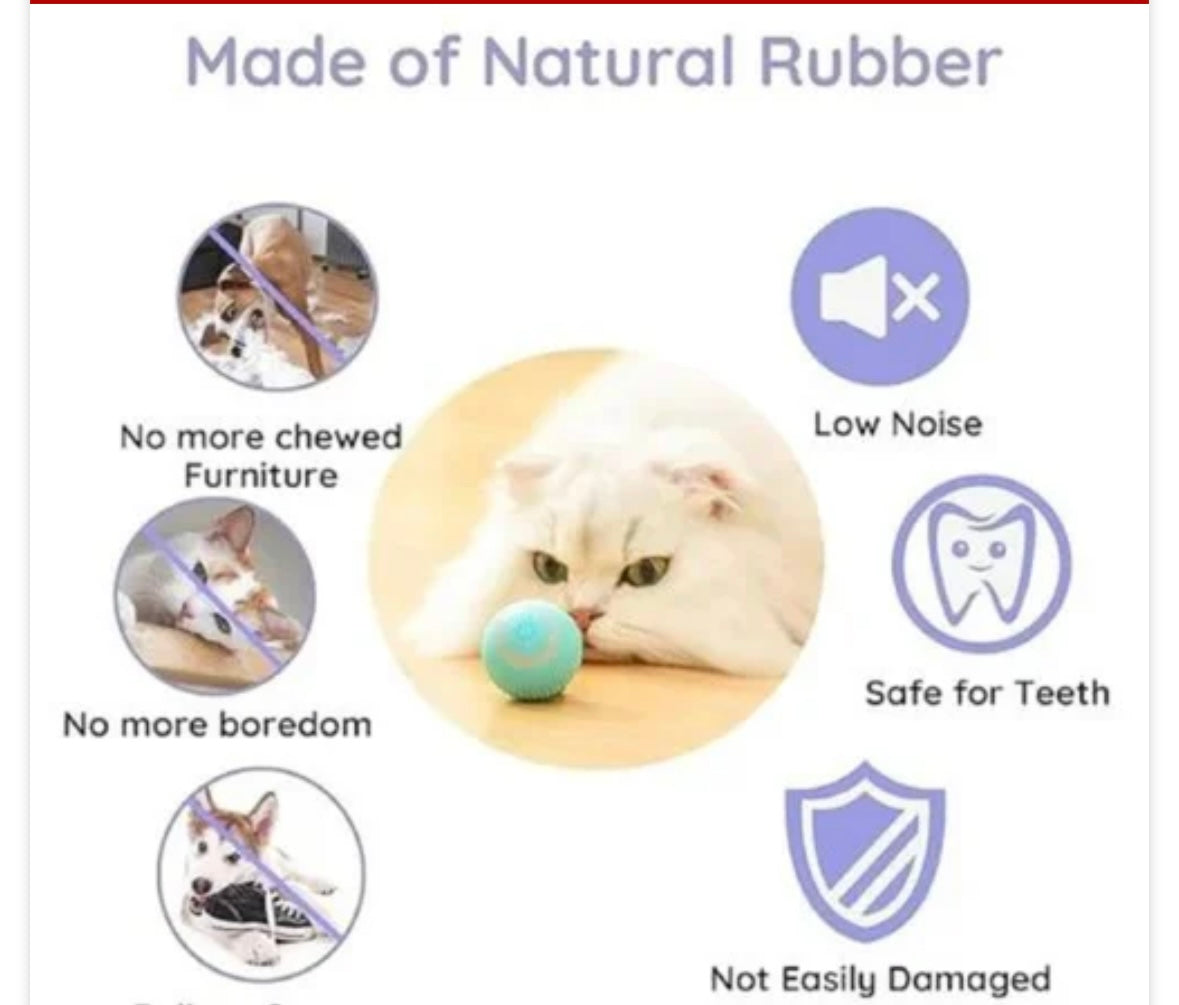 Automatic Pet Teasing Ball